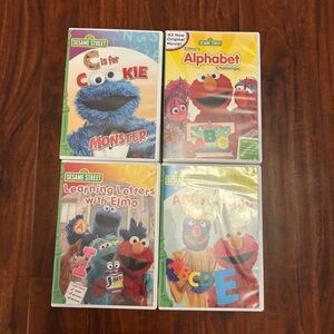 Sesame Street ABCs with Elmo DVD - Red and Blue